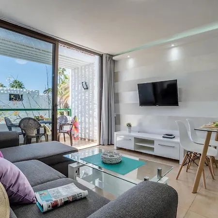 מלון דירות 304 First Floor Quite Bungalow Terrace & Pool פלאייה דה לאס אמריקס